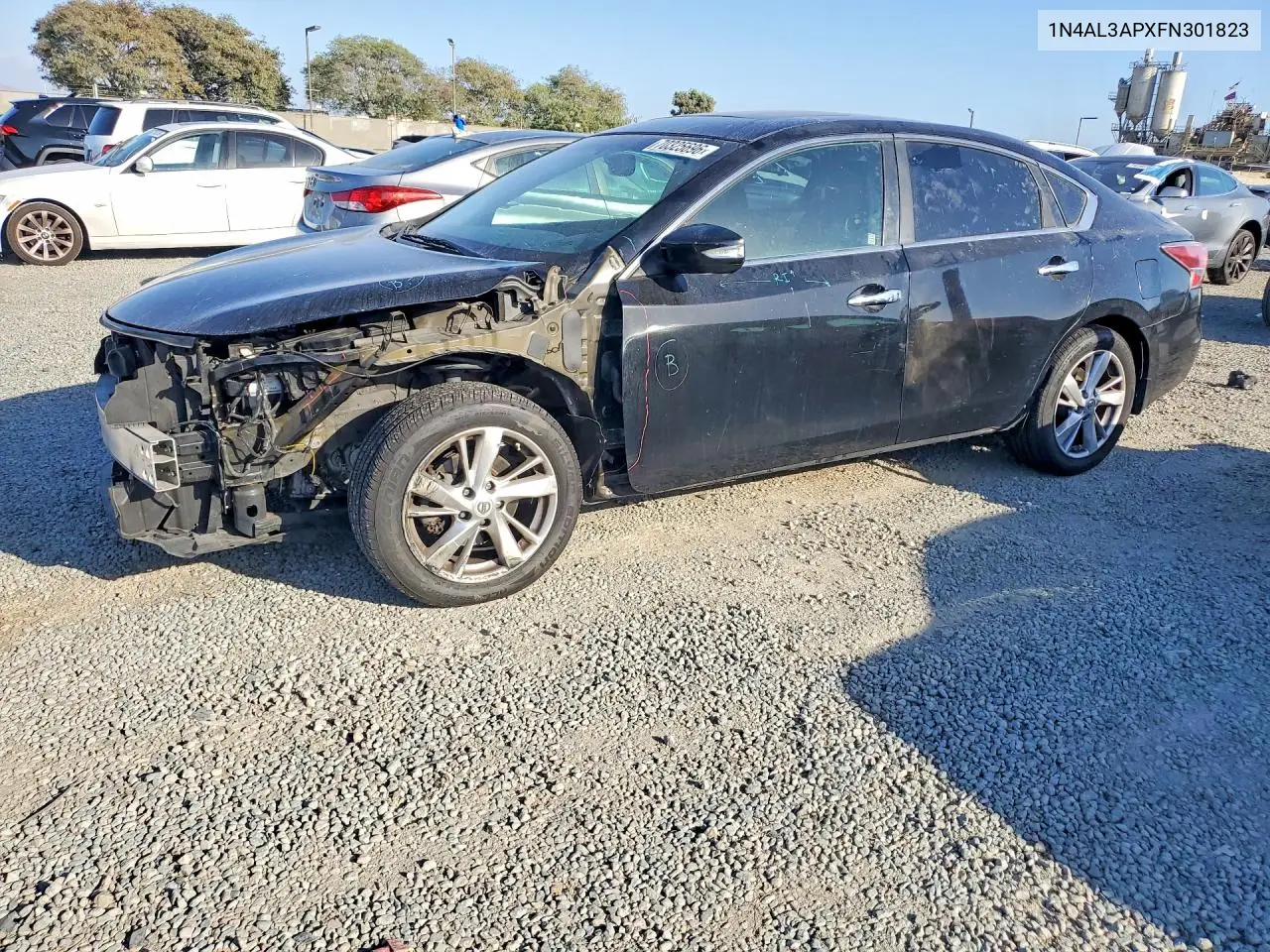 NISSAN ALTIMA 2015, VIN 1N4AL3APXFN301823