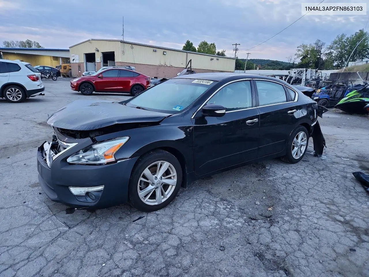 NISSAN ALTIMA 2015, VIN 1N4AL3AP2FN863103
