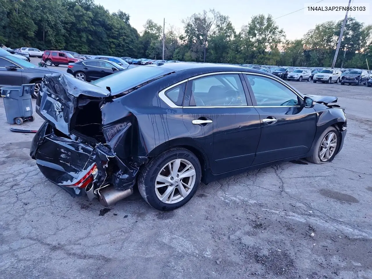 2015 NISSAN ALTIMA VIN 1N4AL3AP2FN863103 — фото 4
