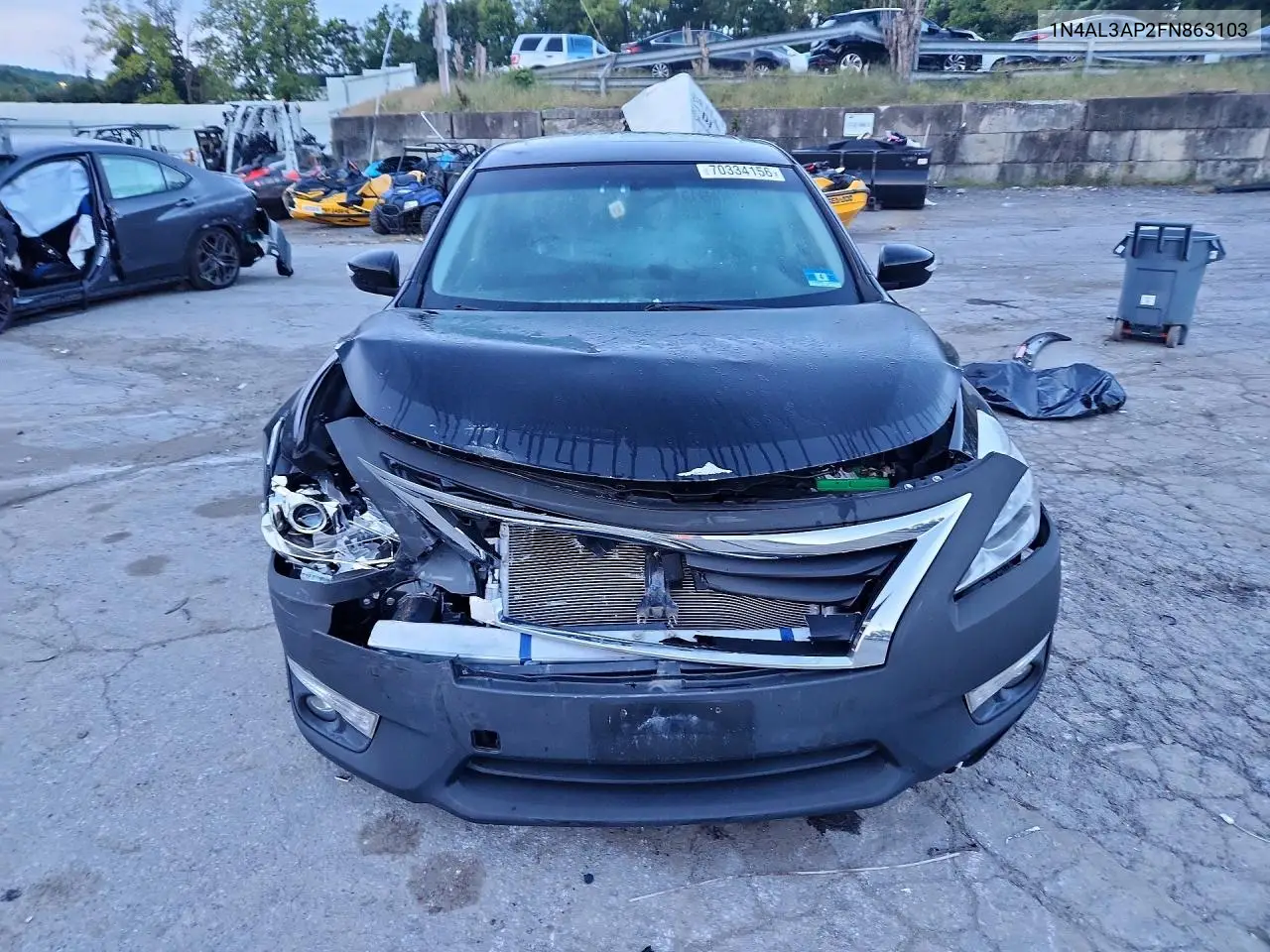 2015 NISSAN ALTIMA VIN 1N4AL3AP2FN863103 — фото 1