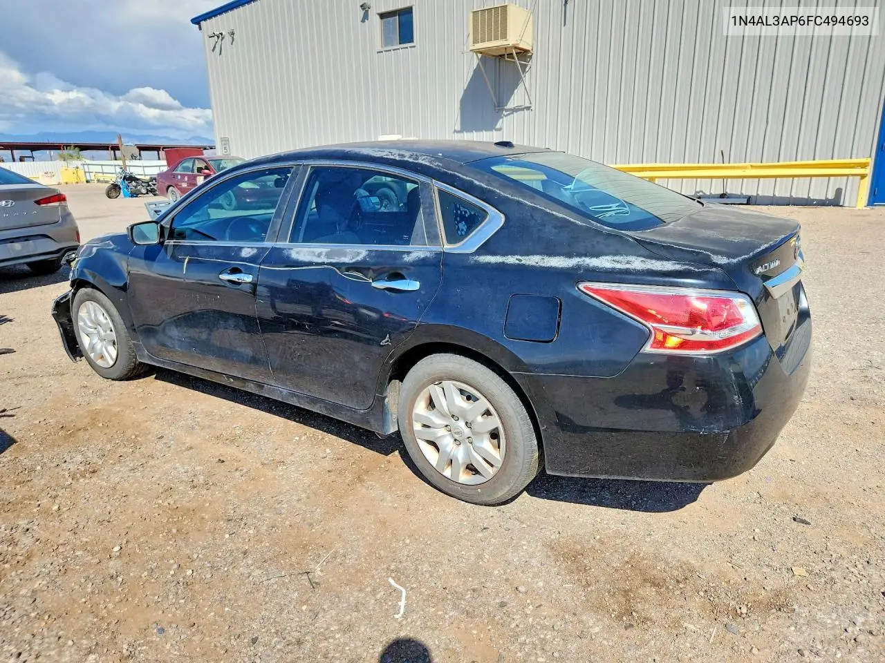 2015 NISSAN ALTIMA VIN 1N4AL3AP6FC494693 — фото 2