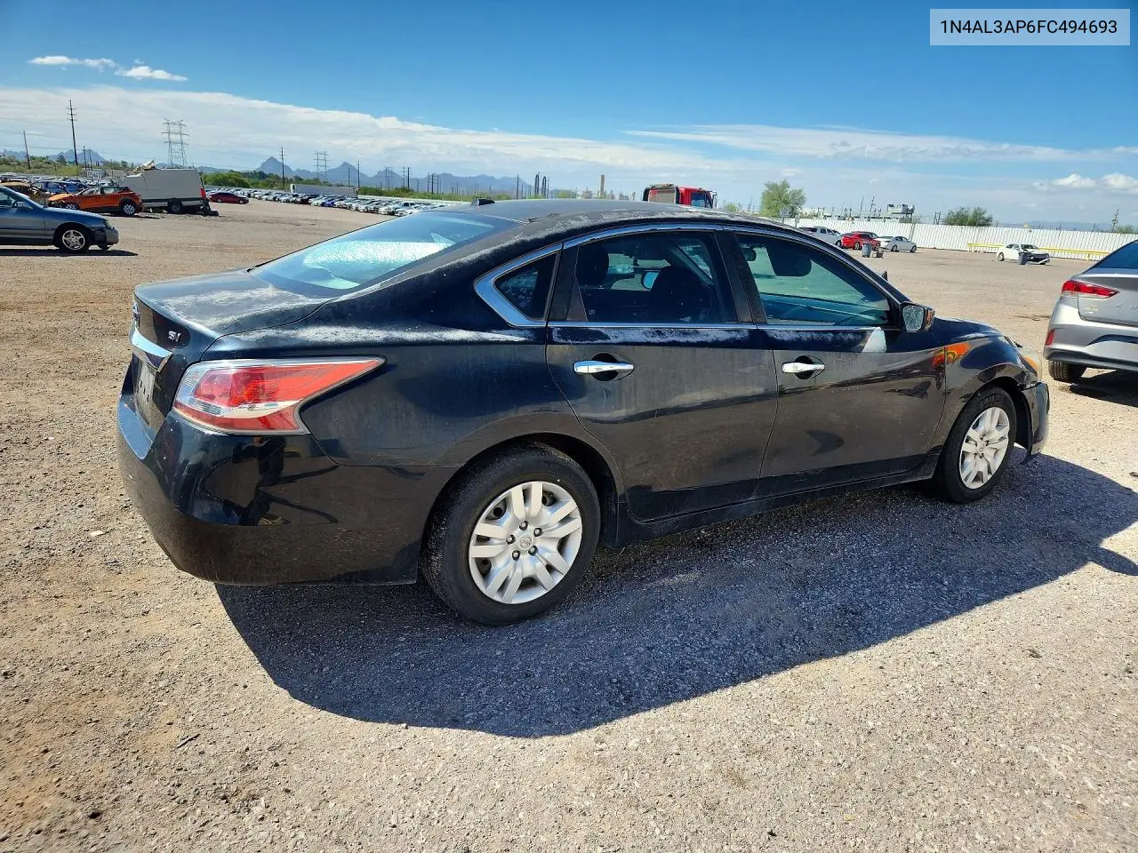 2015 NISSAN ALTIMA VIN 1N4AL3AP6FC494693 — фото 3