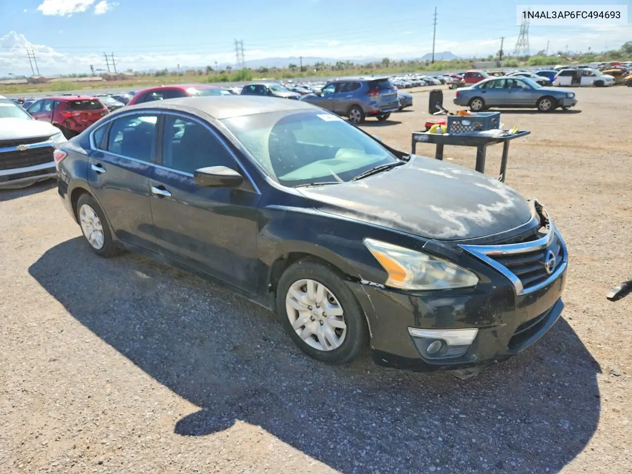 2015 NISSAN ALTIMA VIN 1N4AL3AP6FC494693 — фото 4