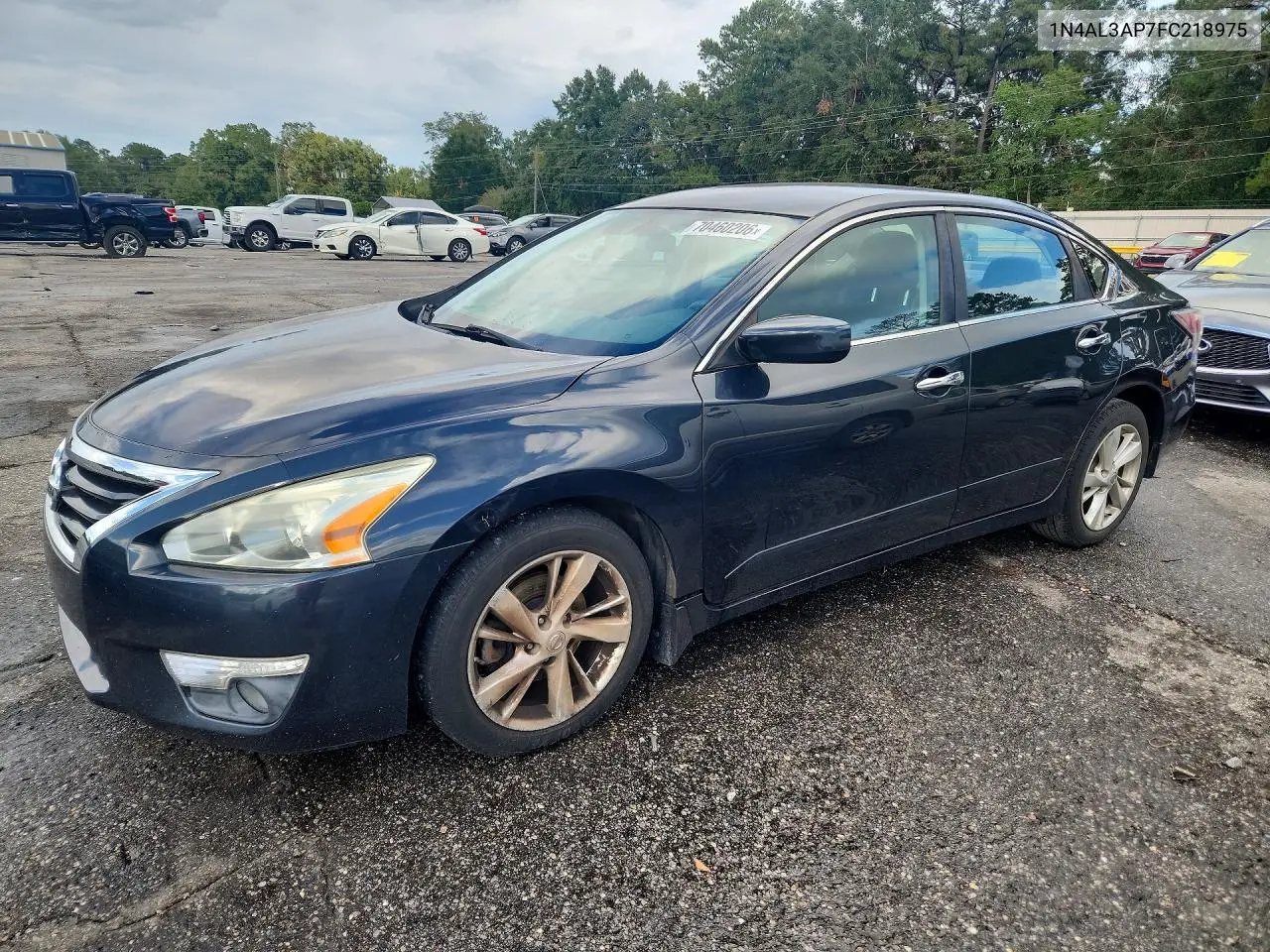 NISSAN ALTIMA 2015, VIN 1N4AL3AP7FC218975