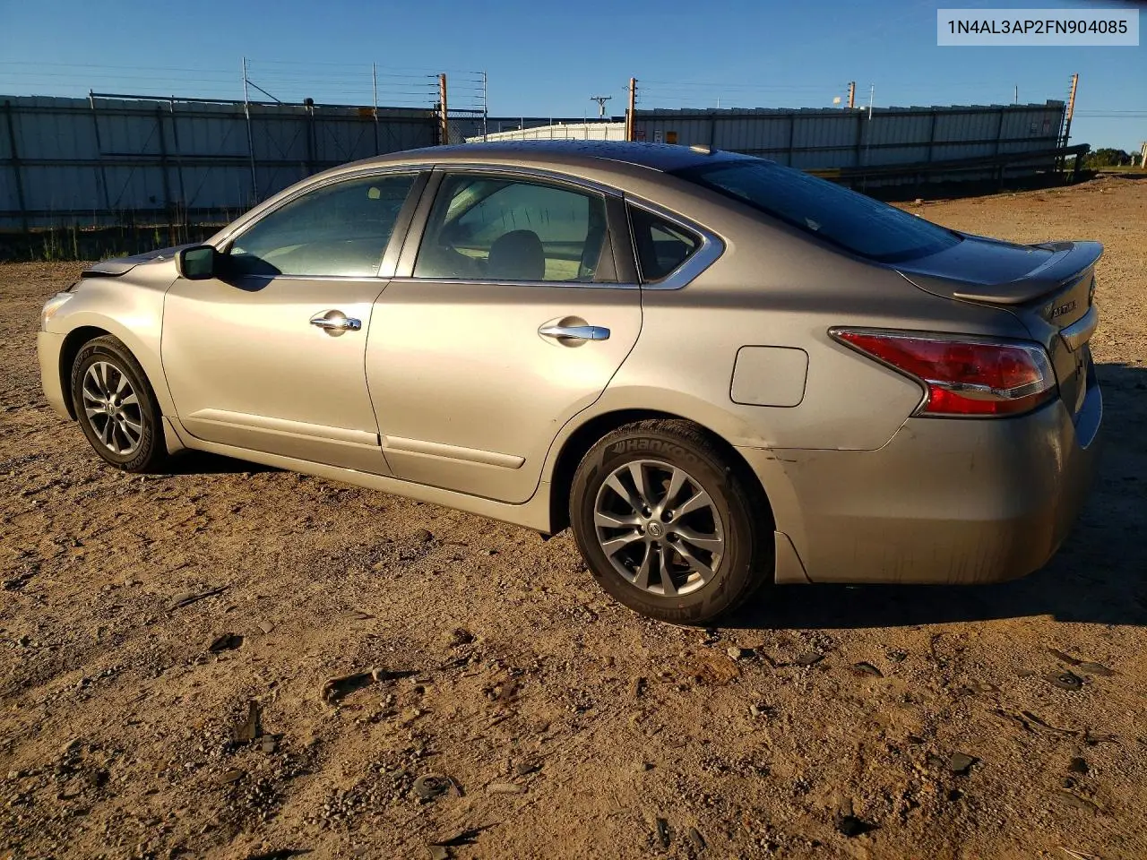 2015 NISSAN ALTIMA VIN 1N4AL3AP2FN904085 — фото 2