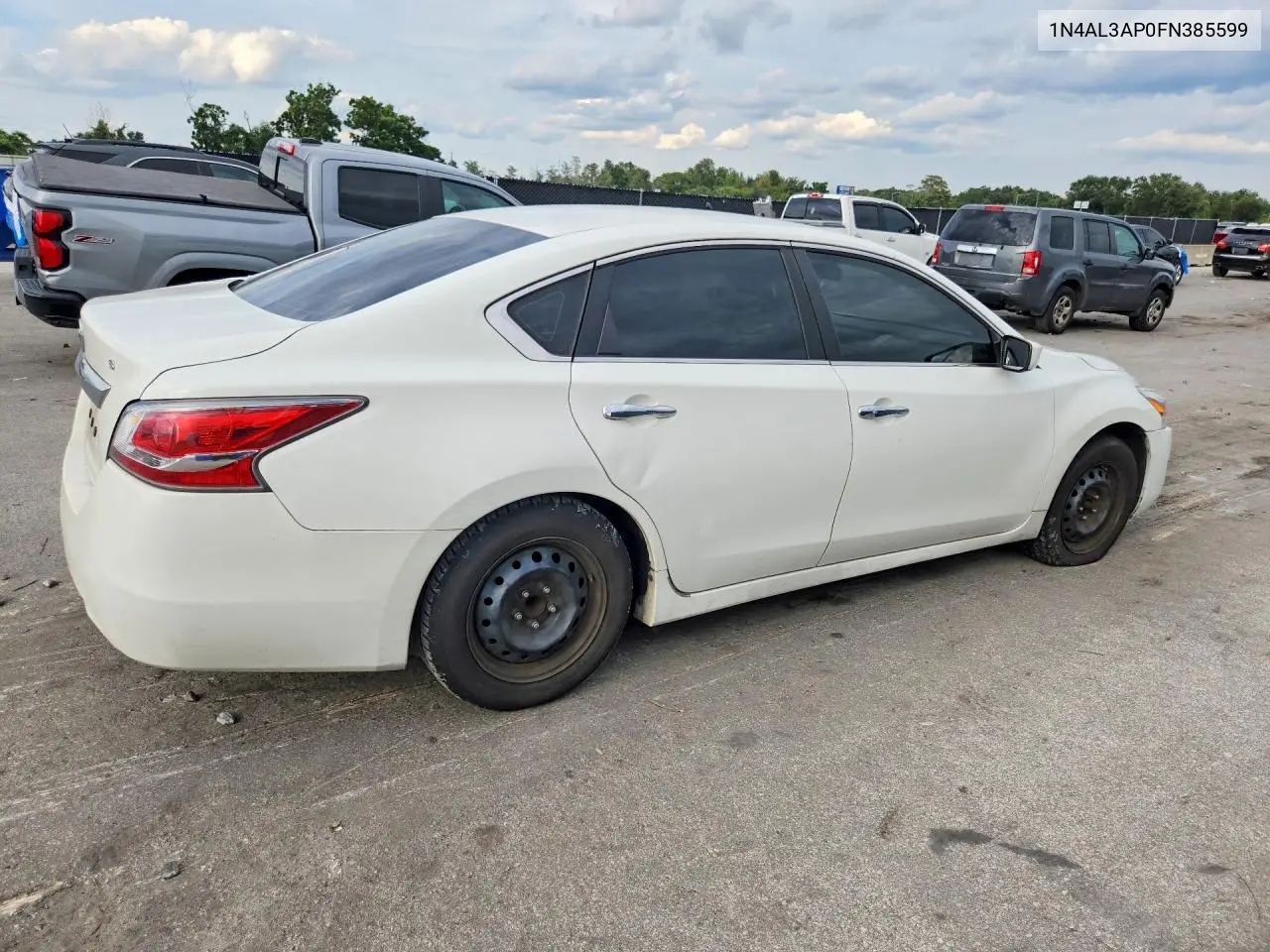 2015 NISSAN ALTIMA VIN 1N4AL3AP0FN385599 — фото 3