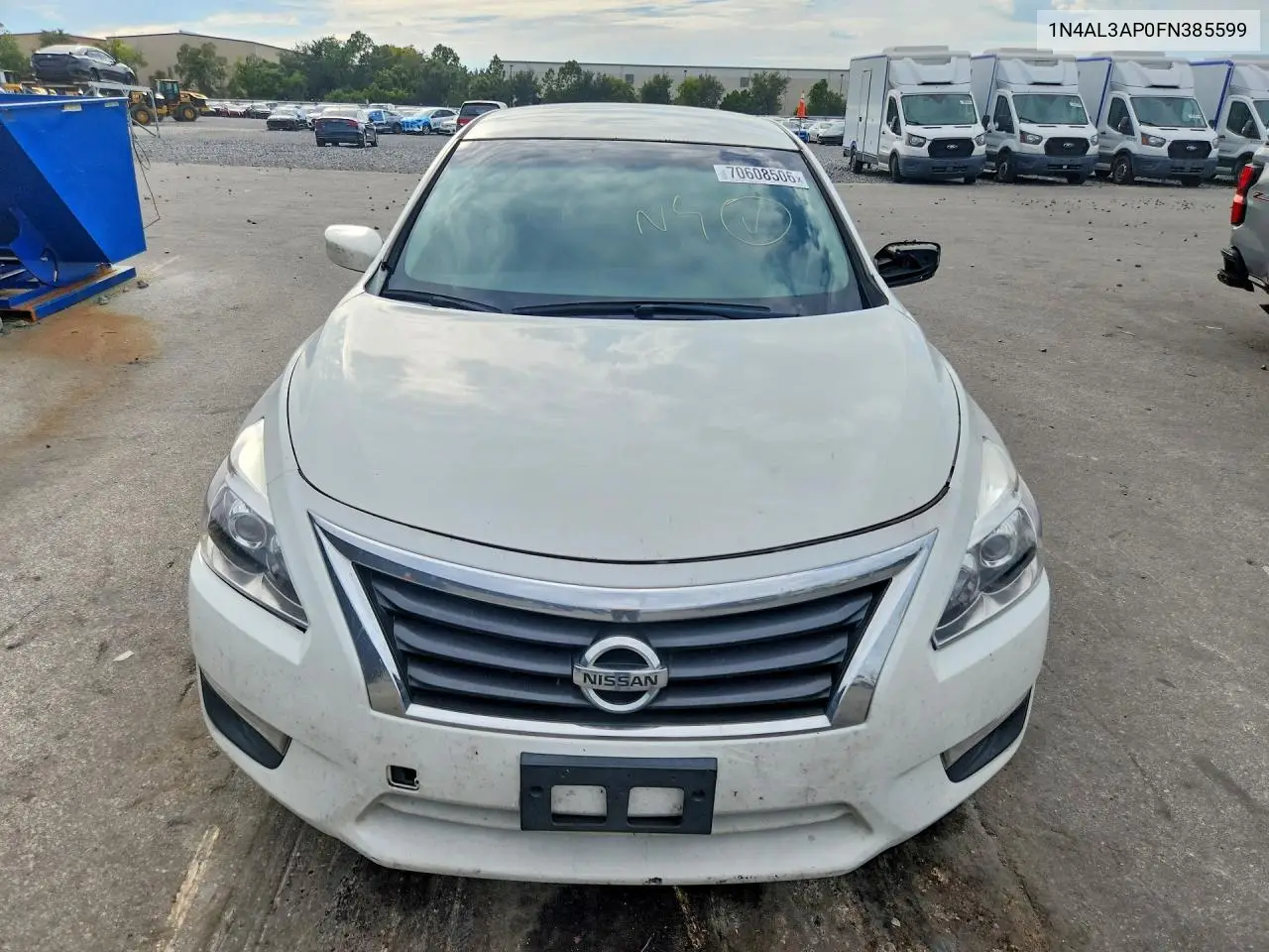 2015 NISSAN ALTIMA VIN 1N4AL3AP0FN385599 — фото 5