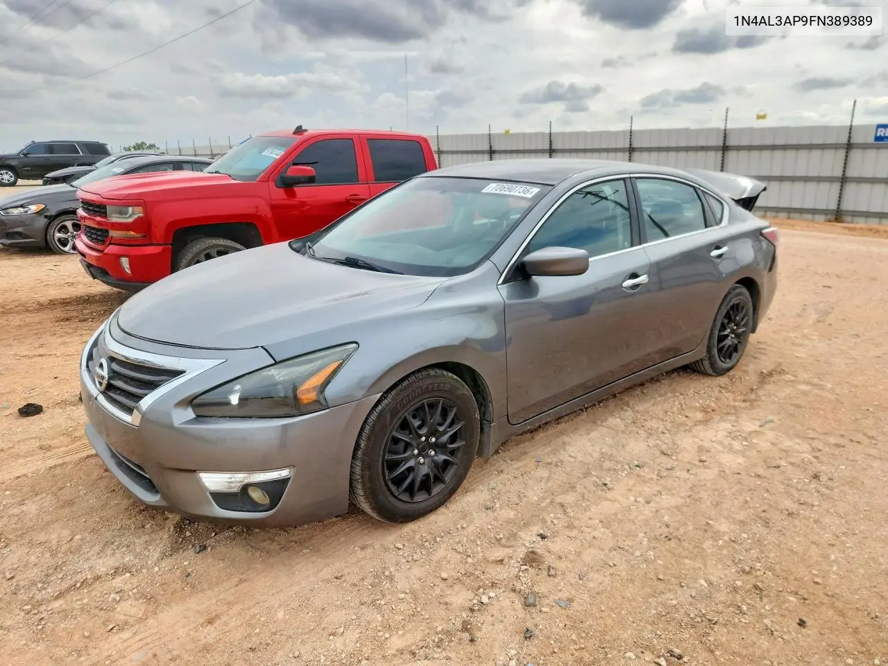NISSAN ALTIMA 2015, VIN 1N4AL3AP9FN389389