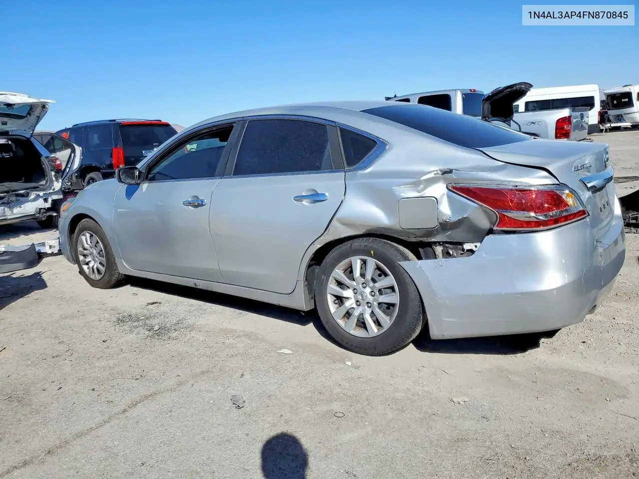 2015 NISSAN ALTIMA VIN 1N4AL3AP4FN870845 — фото 2