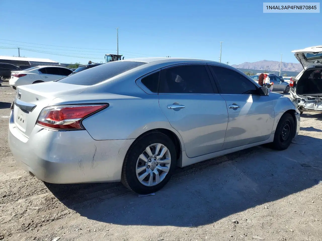2015 NISSAN ALTIMA VIN 1N4AL3AP4FN870845 — фото 3