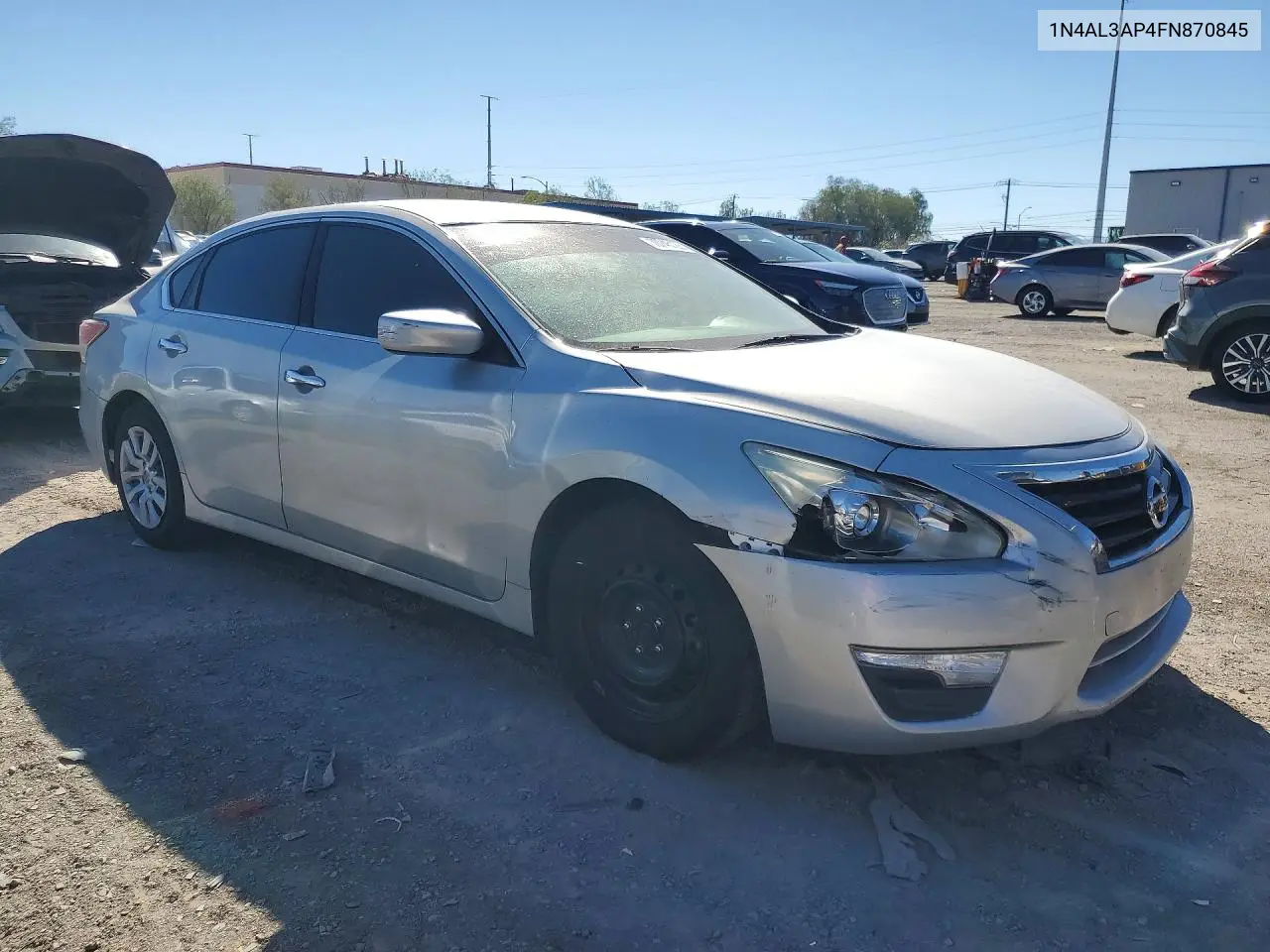 2015 NISSAN ALTIMA VIN 1N4AL3AP4FN870845 — фото 4