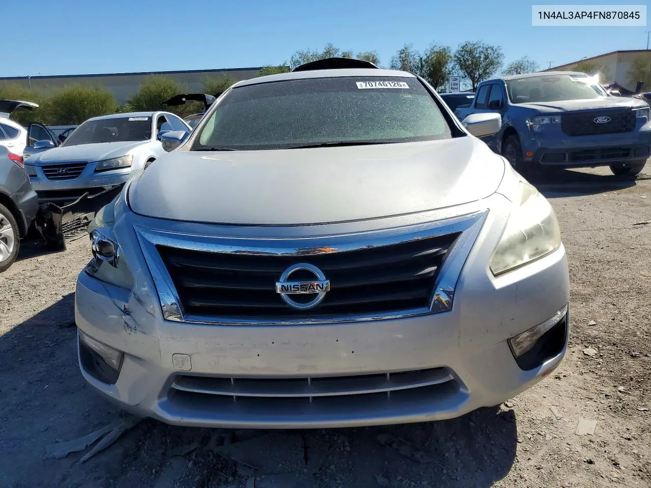 2015 NISSAN ALTIMA VIN 1N4AL3AP4FN870845 — фото 5