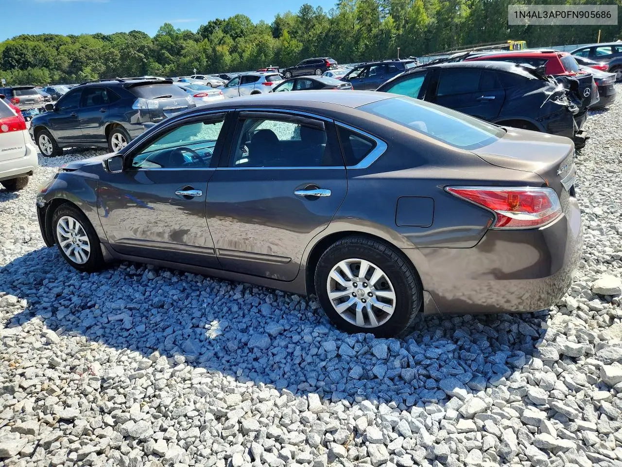 2015 NISSAN ALTIMA VIN 1N4AL3AP0FN905686 — фото 2
