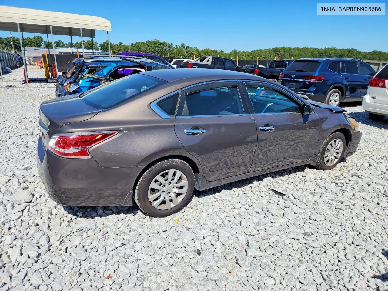 2015 NISSAN ALTIMA VIN 1N4AL3AP0FN905686 — фото 3