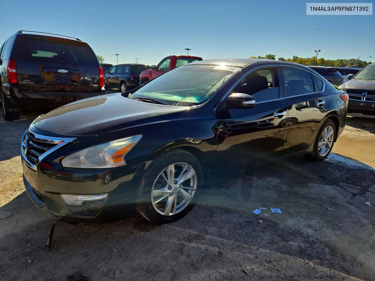 NISSAN ALTIMA 2015, VIN 1N4AL3AP9FN871392