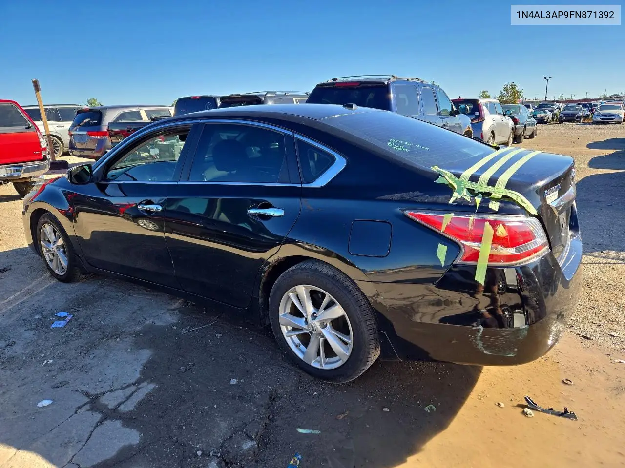 2015 NISSAN ALTIMA VIN 1N4AL3AP9FN871392 — фото 2