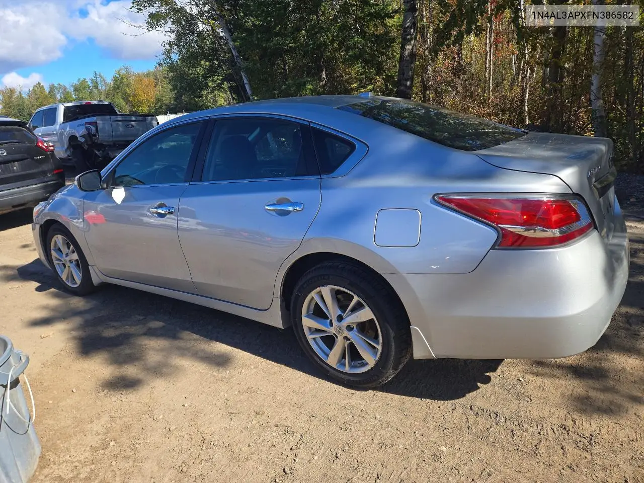 2015 NISSAN ALTIMA VIN 1N4AL3APXFN386582 — фото 2
