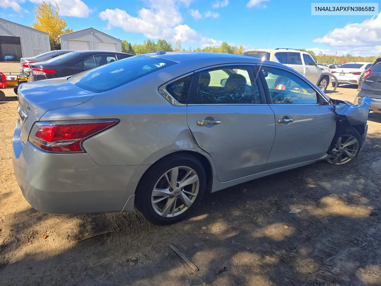 2015 NISSAN ALTIMA VIN 1N4AL3APXFN386582 — фото 3