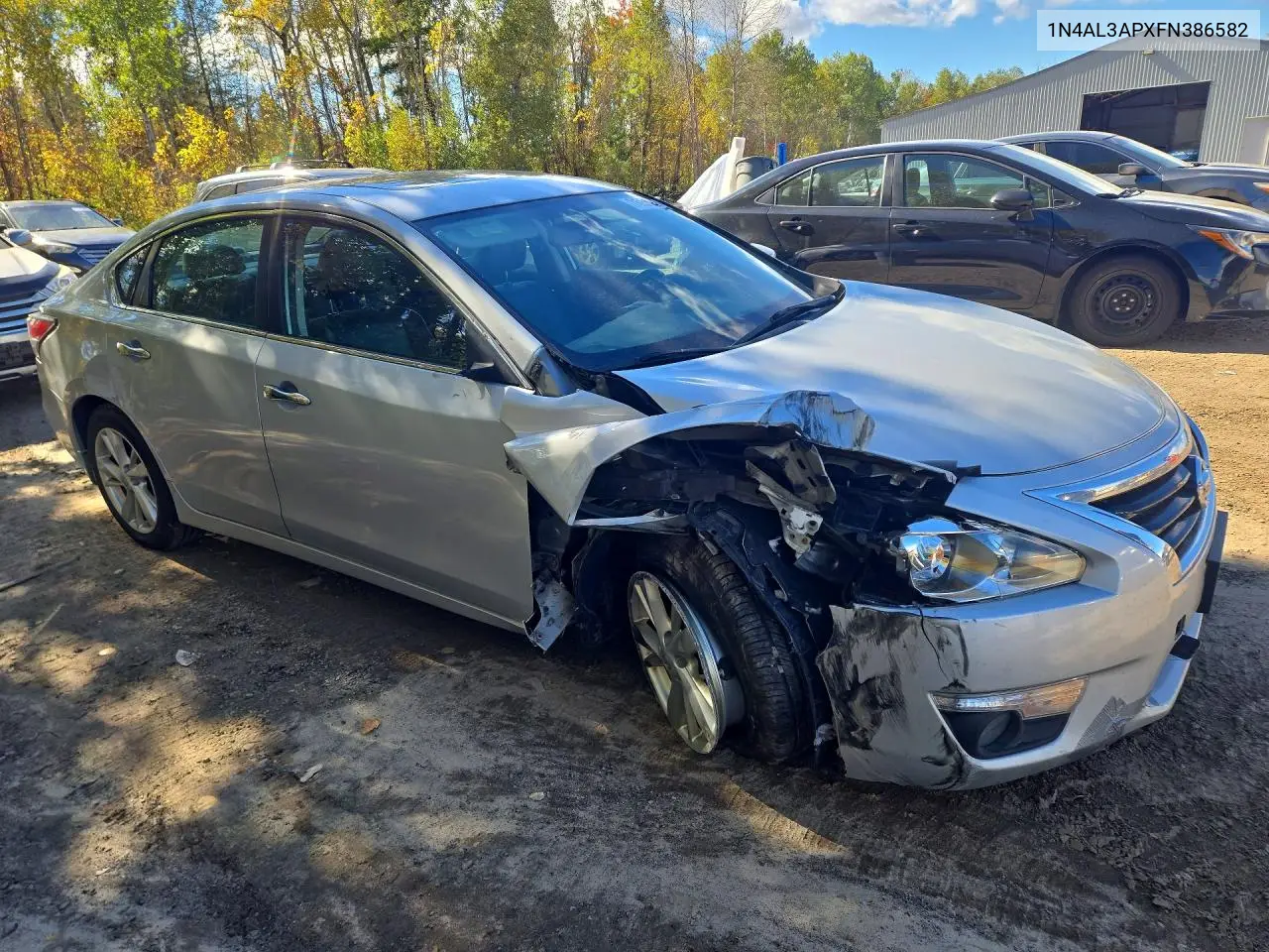 2015 NISSAN ALTIMA VIN 1N4AL3APXFN386582 — фото 4