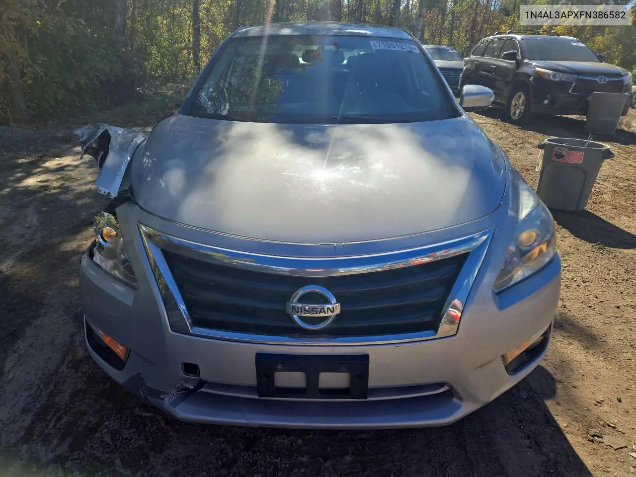 2015 NISSAN ALTIMA VIN 1N4AL3APXFN386582 — фото 5