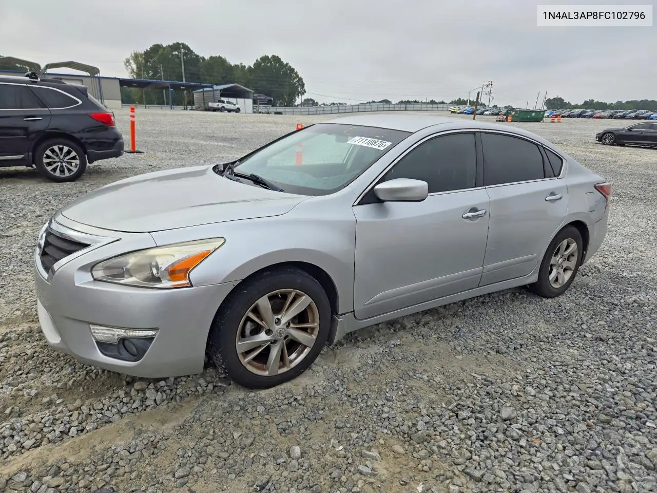 NISSAN ALTIMA 2015, VIN 1N4AL3AP8FC102796