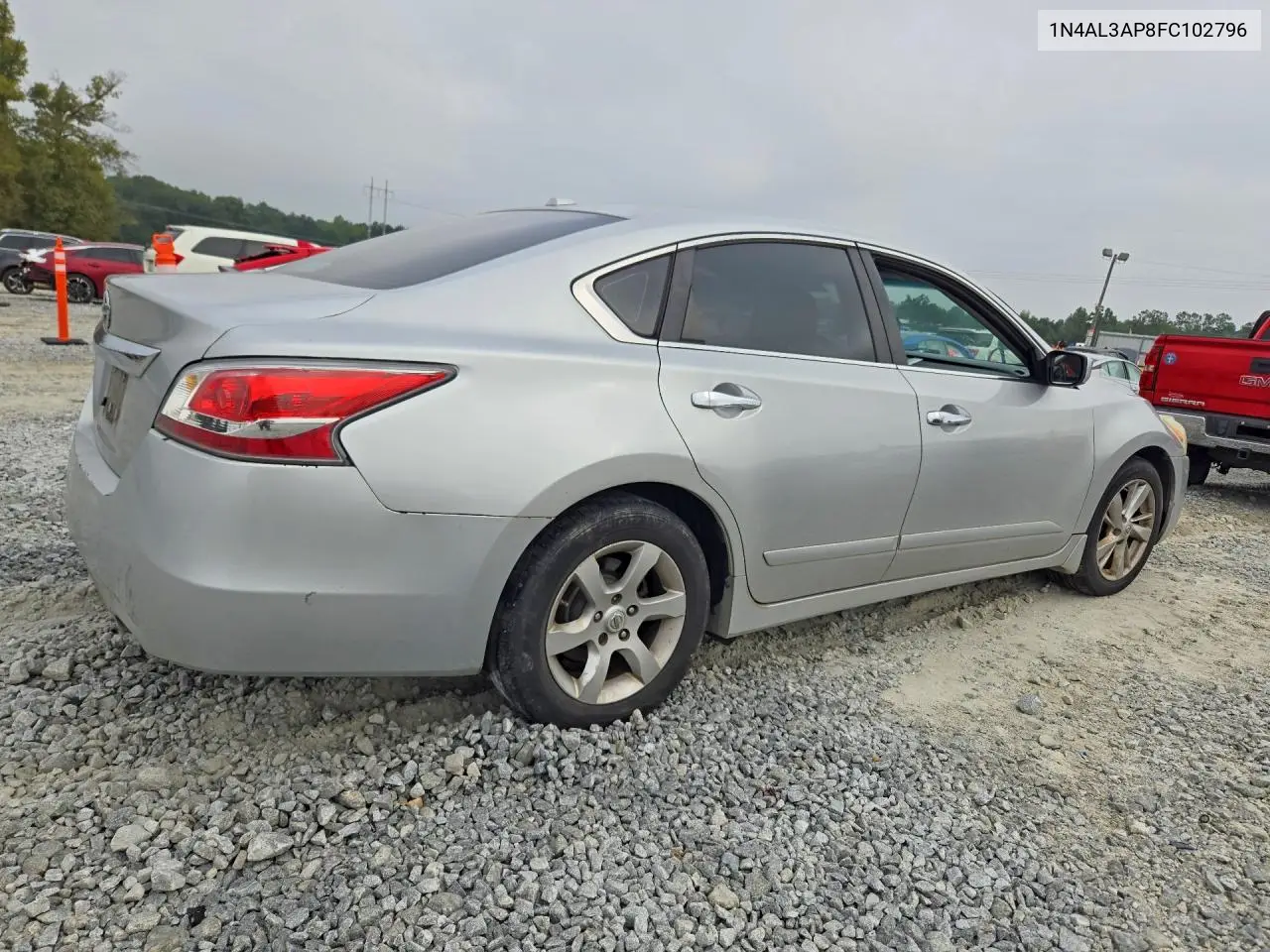 2015 NISSAN ALTIMA VIN 1N4AL3AP8FC102796 — фото 3