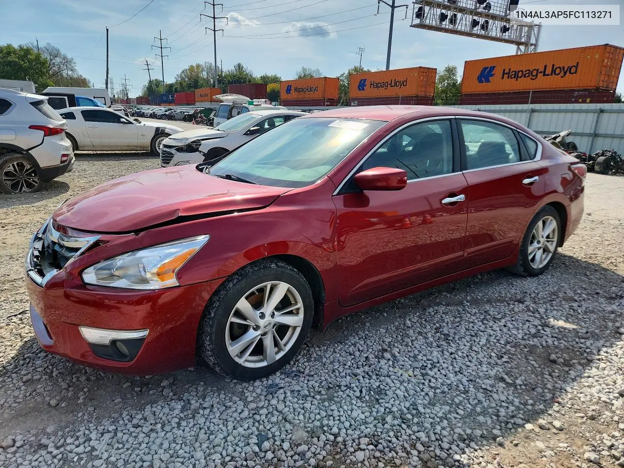 NISSAN ALTIMA 2015, VIN 1N4AL3AP5FC113271