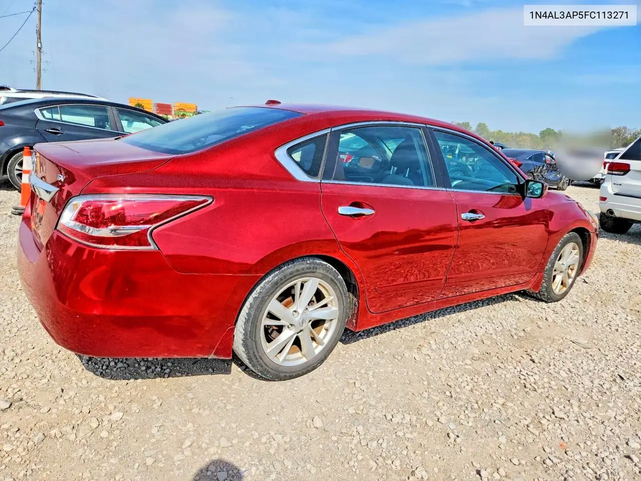 2015 NISSAN ALTIMA VIN 1N4AL3AP5FC113271 — фото 3