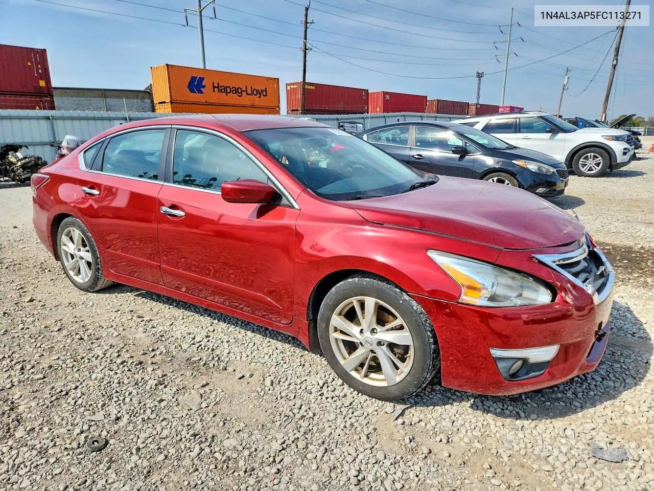 2015 NISSAN ALTIMA VIN 1N4AL3AP5FC113271 — фото 4