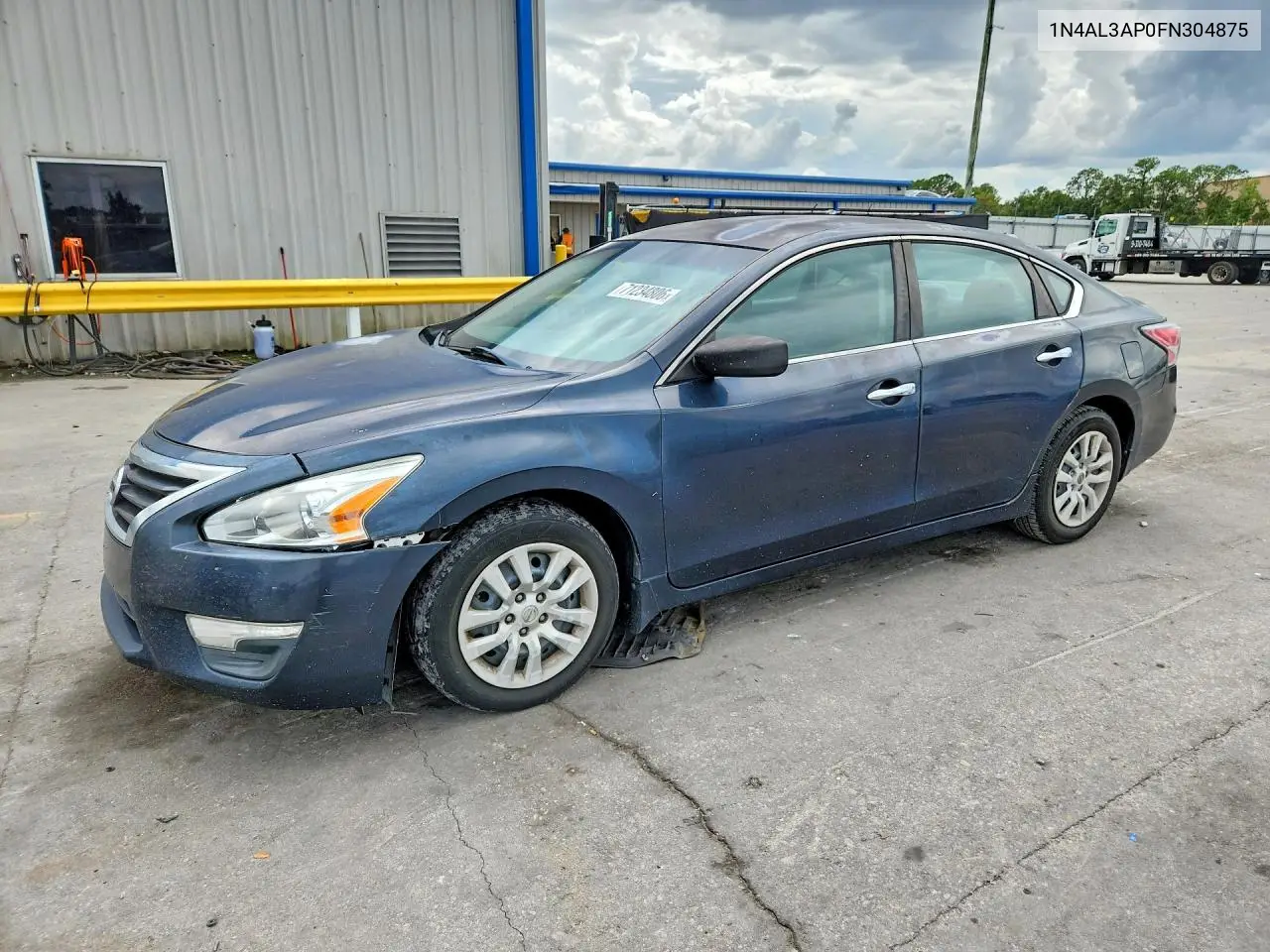 NISSAN ALTIMA 2015, VIN 1N4AL3AP0FN304875