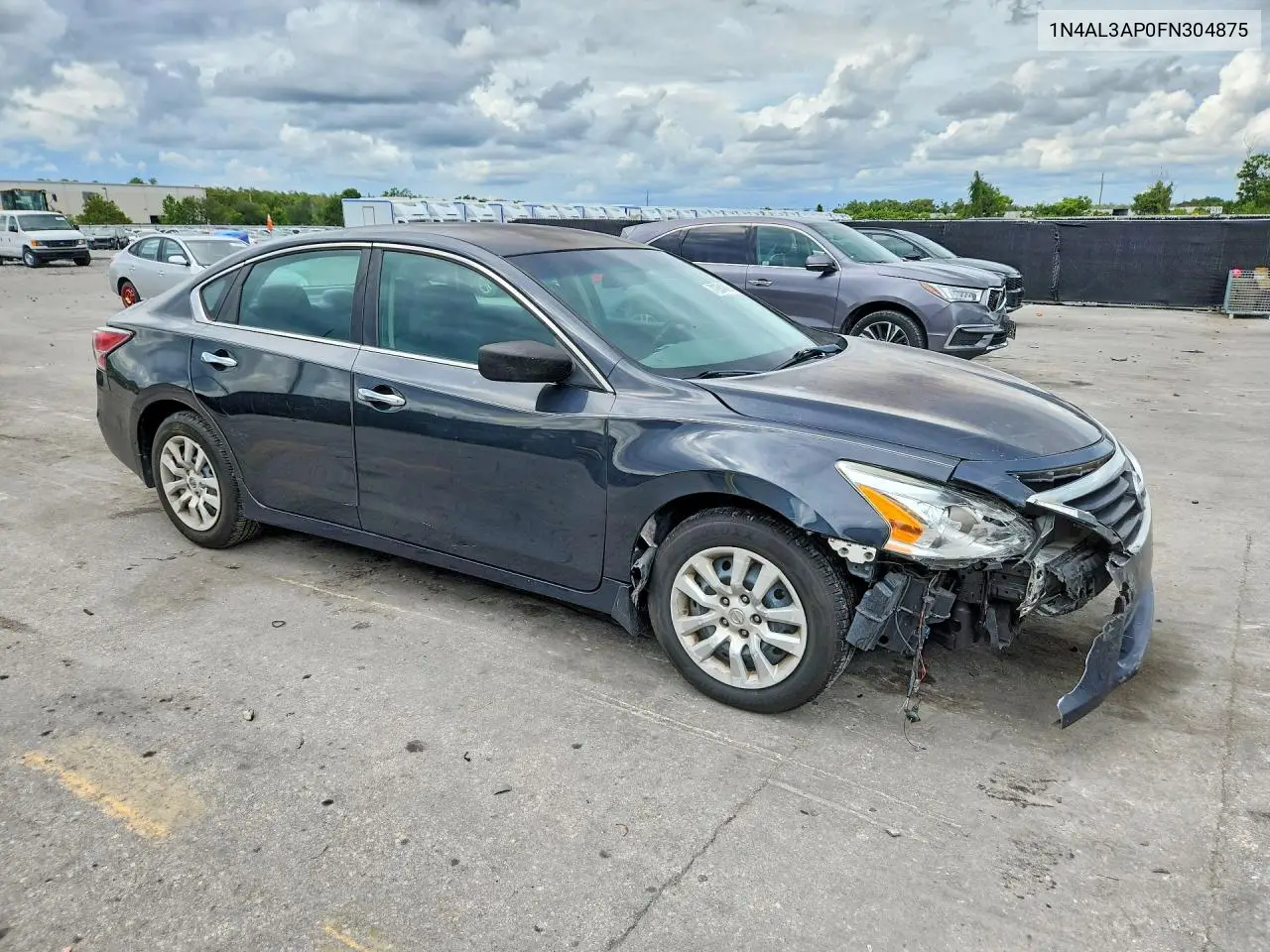 2015 NISSAN ALTIMA VIN 1N4AL3AP0FN304875 — фото 4