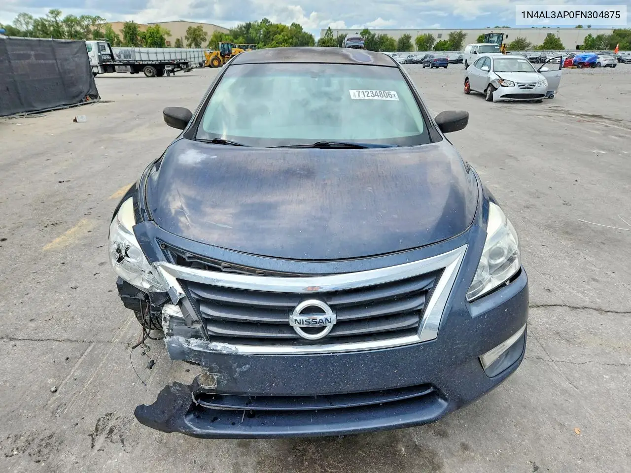 2015 NISSAN ALTIMA VIN 1N4AL3AP0FN304875 — фото 5