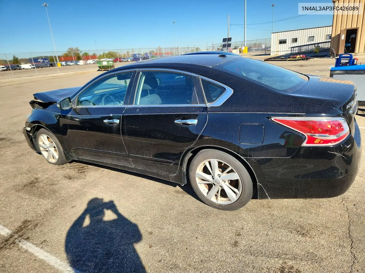 2015 NISSAN ALTIMA VIN 1N4AL3AP3FC426089 — фото 2