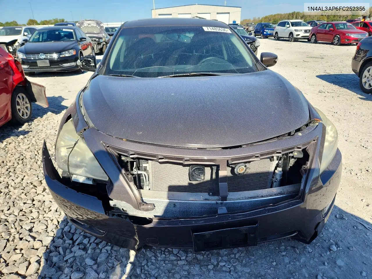 2015 NISSAN ALTIMA VIN 1N4AL3AP6FC252356 — фото 5