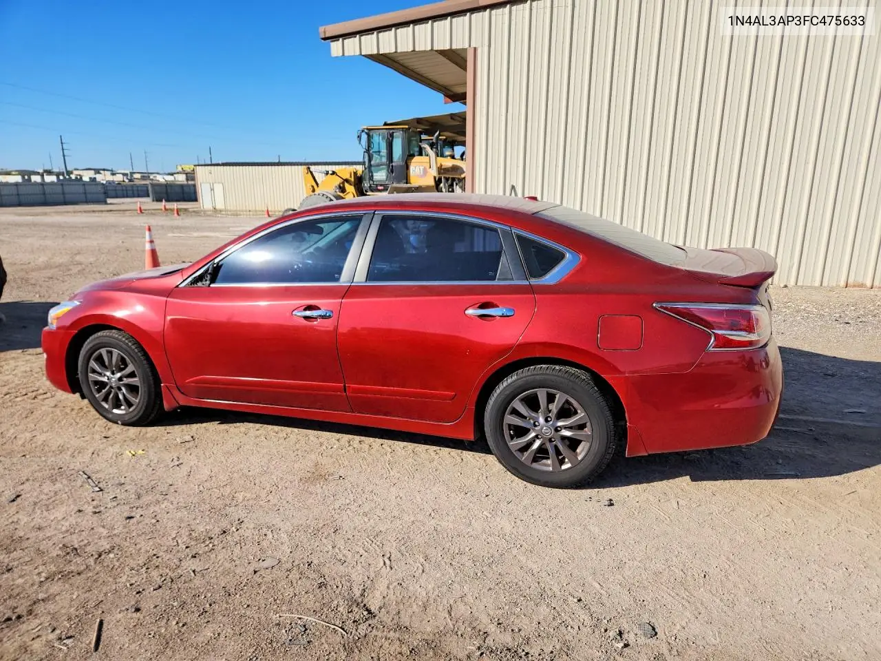 2015 NISSAN ALTIMA VIN 1N4AL3AP3FC475633 — фото 2