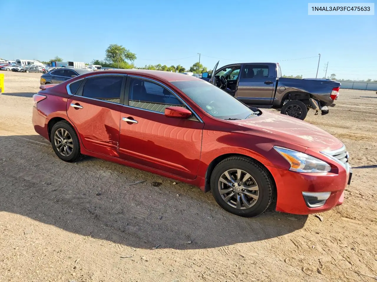 2015 NISSAN ALTIMA VIN 1N4AL3AP3FC475633 — фото 4