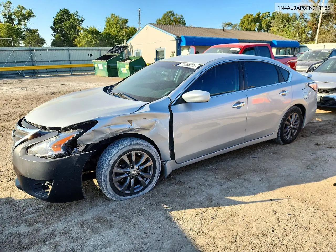 NISSAN ALTIMA 2015, VIN 1N4AL3AP8FN911185