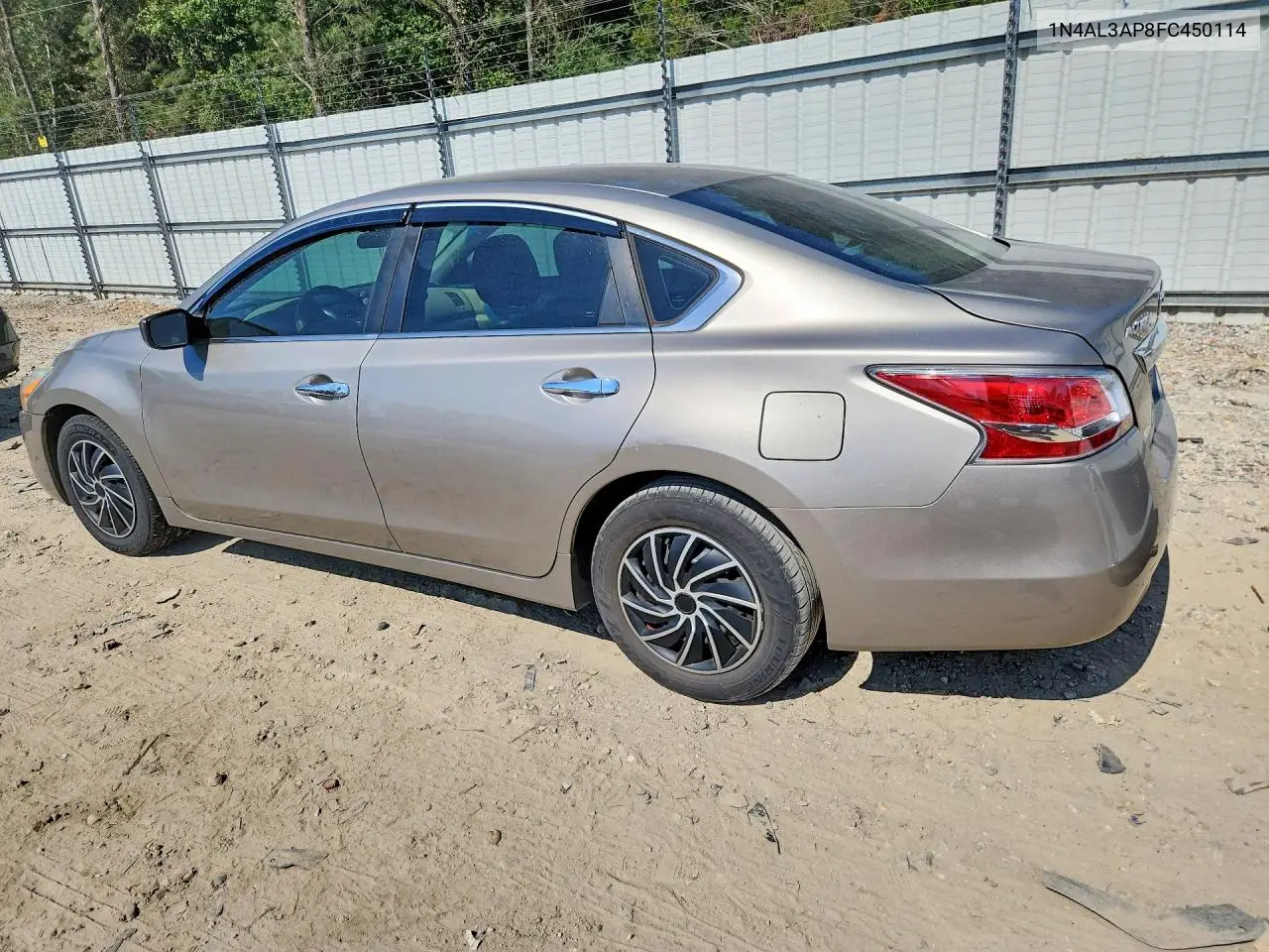 2015 NISSAN ALTIMA VIN 1N4AL3AP8FC450114 — фото 2