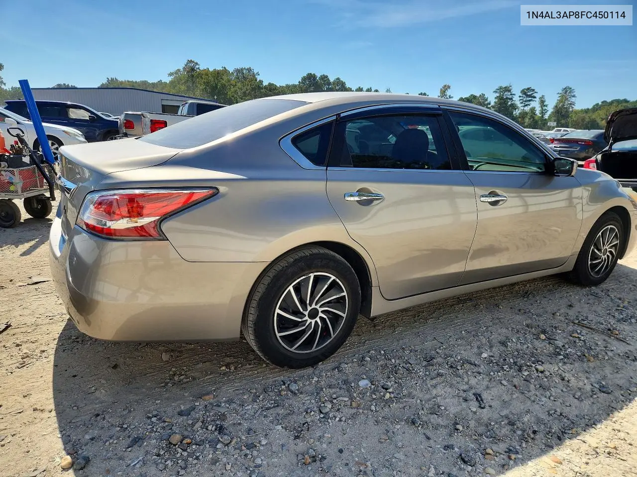 2015 NISSAN ALTIMA VIN 1N4AL3AP8FC450114 — фото 3