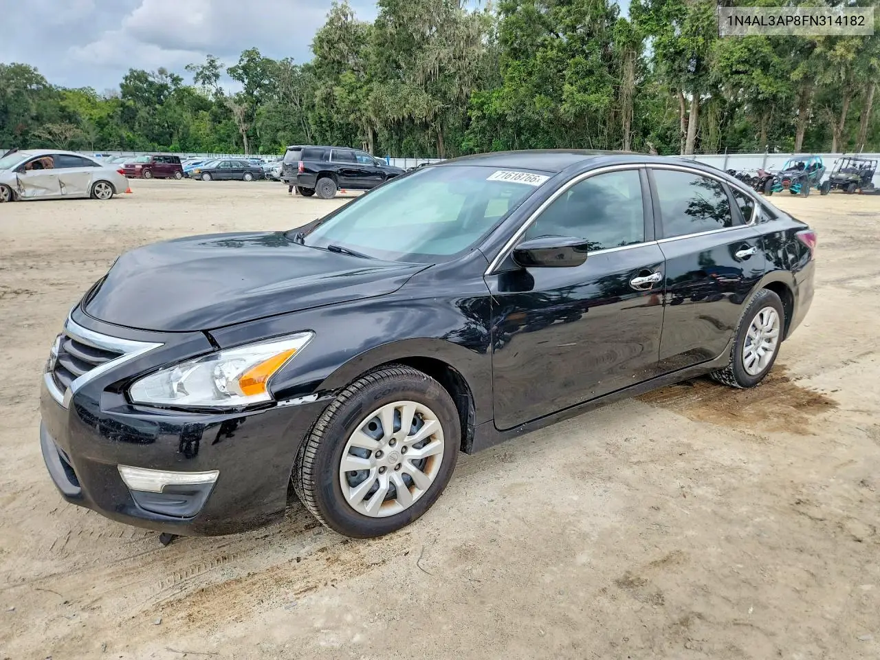 NISSAN ALTIMA 2015, VIN 1N4AL3AP8FN314182