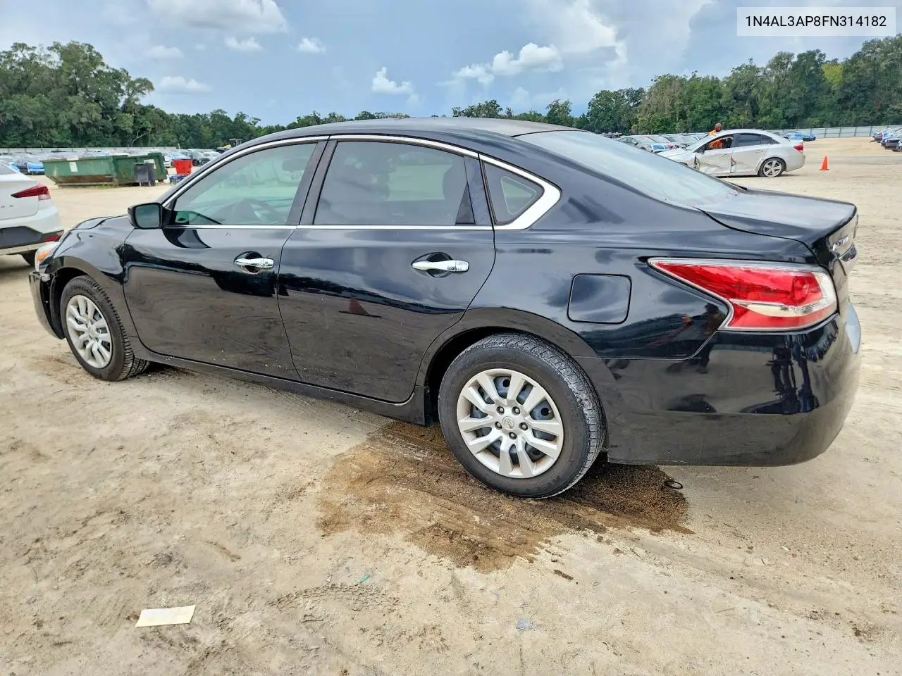 2015 NISSAN ALTIMA VIN 1N4AL3AP8FN314182 — фото 2