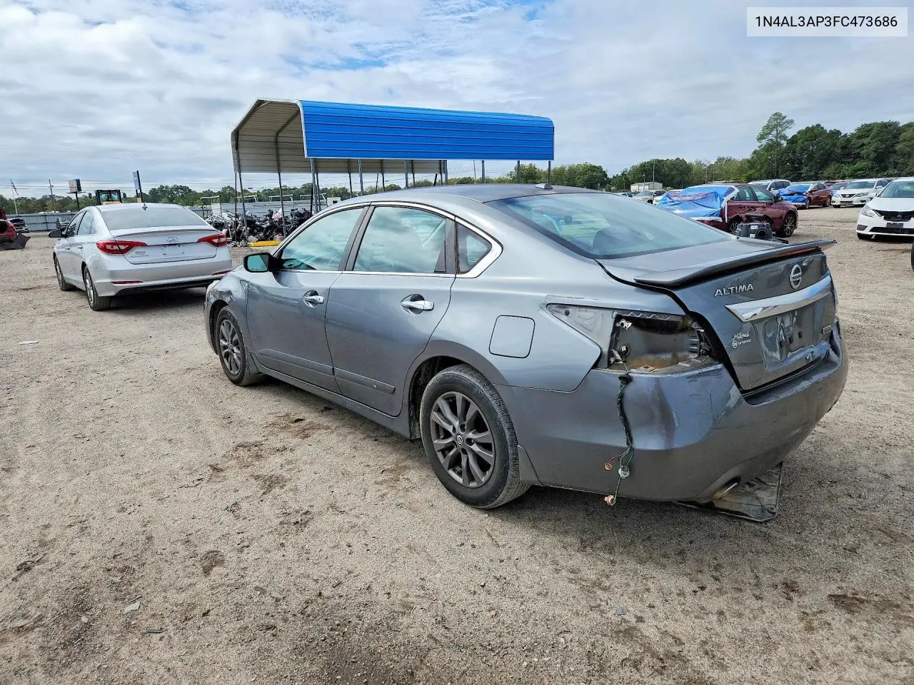 2015 NISSAN ALTIMA VIN 1N4AL3AP3FC473686 — фото 2