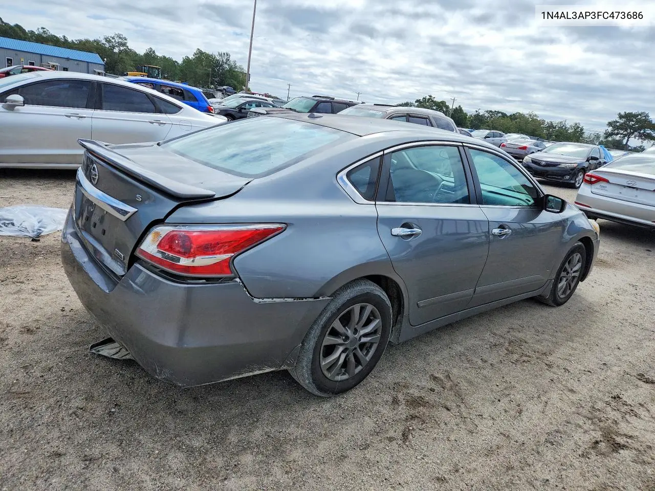 2015 NISSAN ALTIMA VIN 1N4AL3AP3FC473686 — фото 3