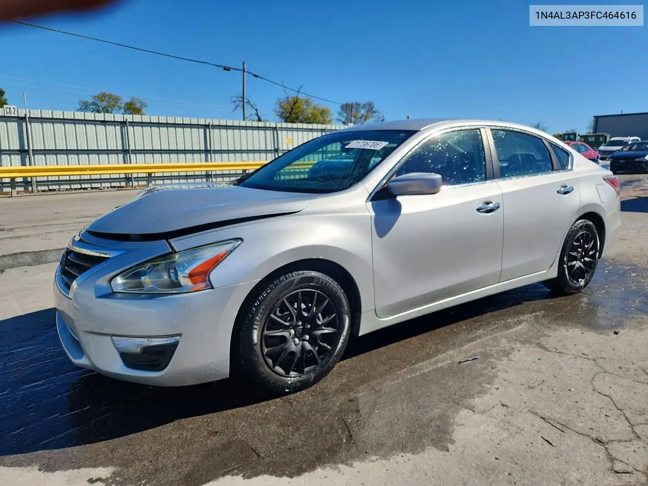 NISSAN ALTIMA 2015, VIN 1N4AL3AP3FC464616