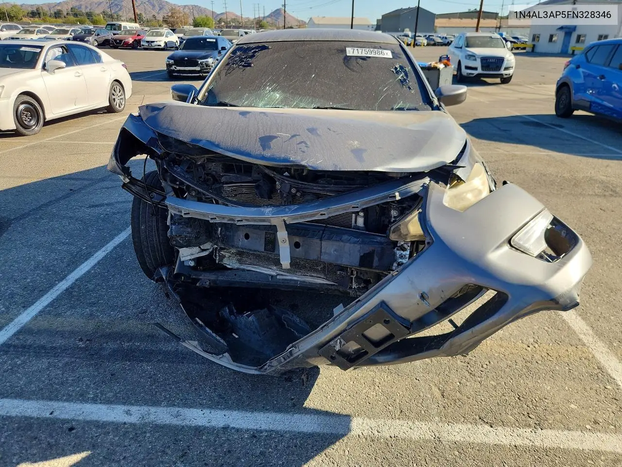 2015 NISSAN ALTIMA VIN 1N4AL3AP5FN328346 — фото 5