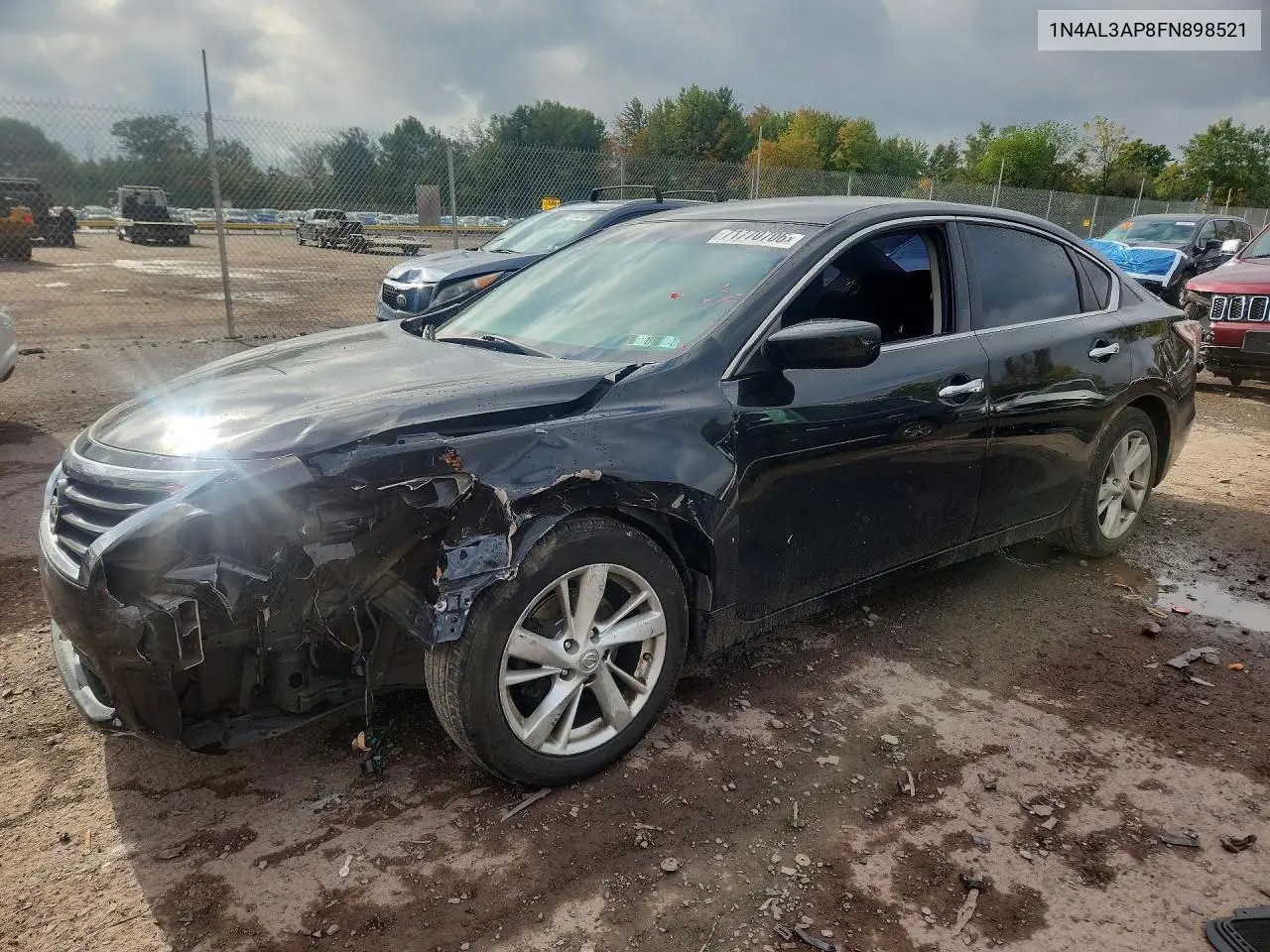 NISSAN ALTIMA 2015, VIN 1N4AL3AP8FN898521