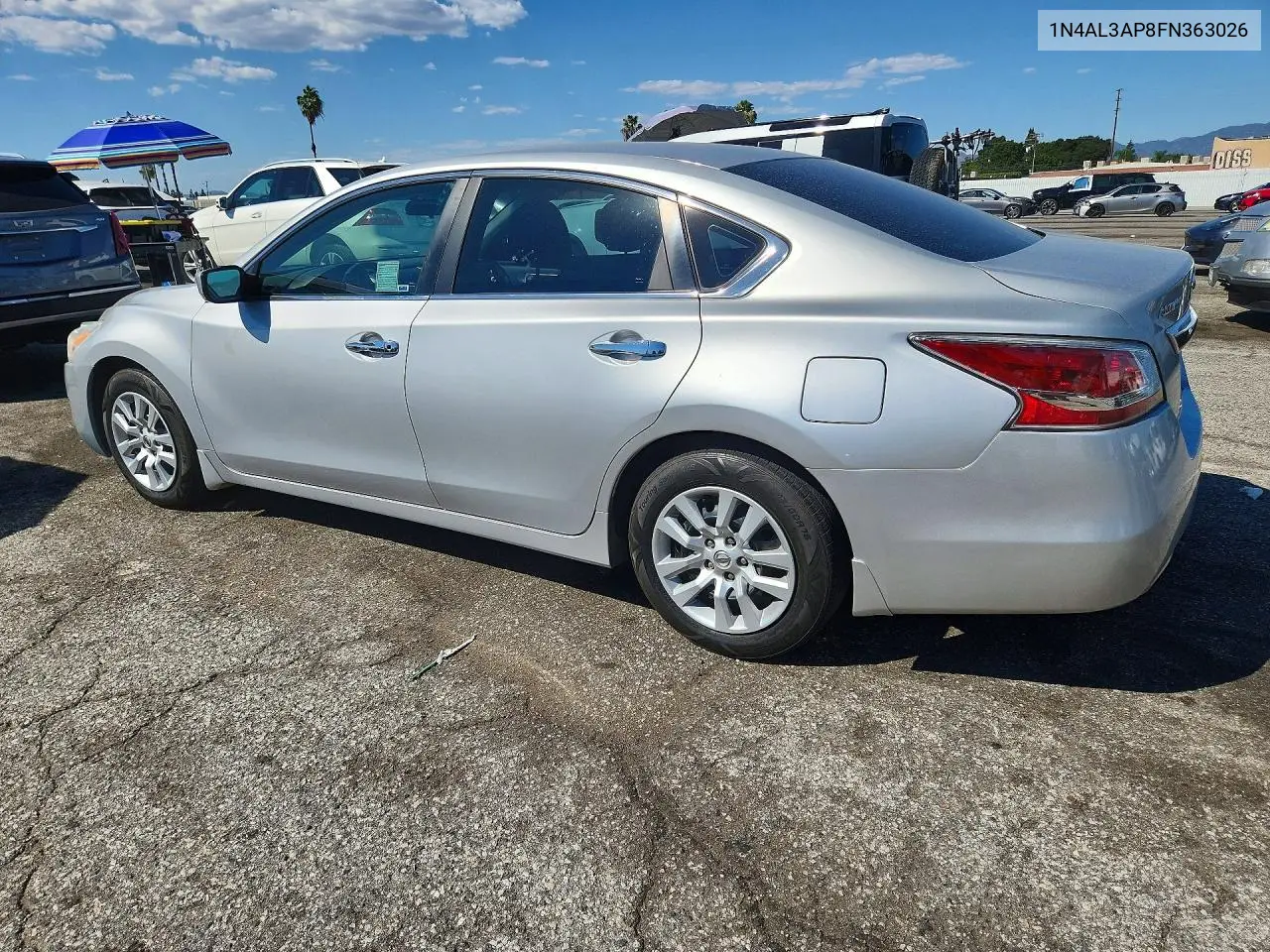 2015 NISSAN ALTIMA VIN 1N4AL3AP8FN363026 — фото 2