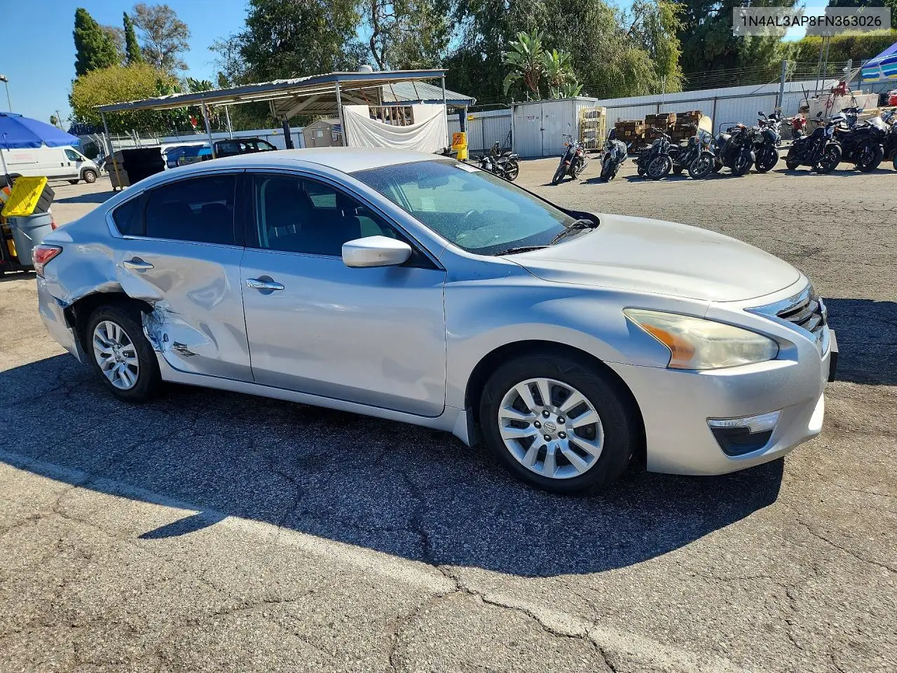 2015 NISSAN ALTIMA VIN 1N4AL3AP8FN363026 — фото 4