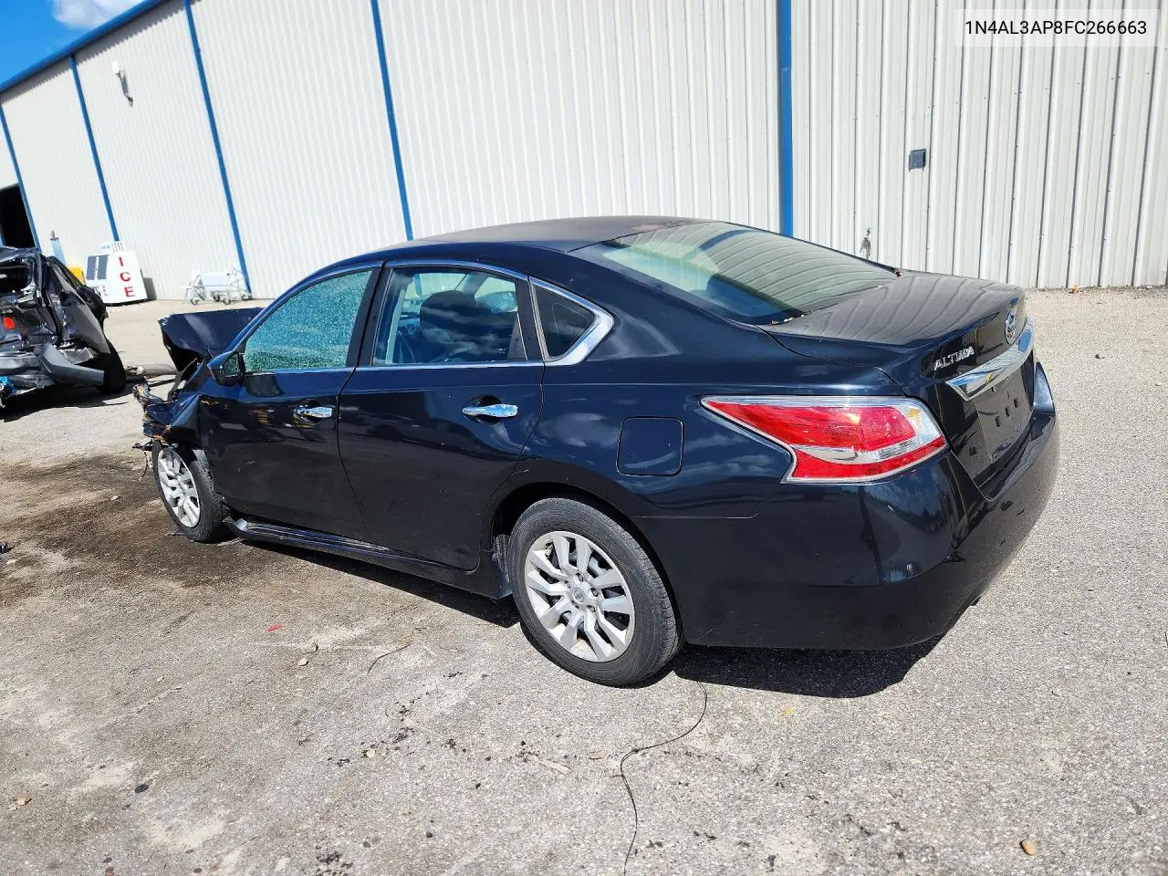 2015 NISSAN ALTIMA VIN 1N4AL3AP8FC266663 — фото 2