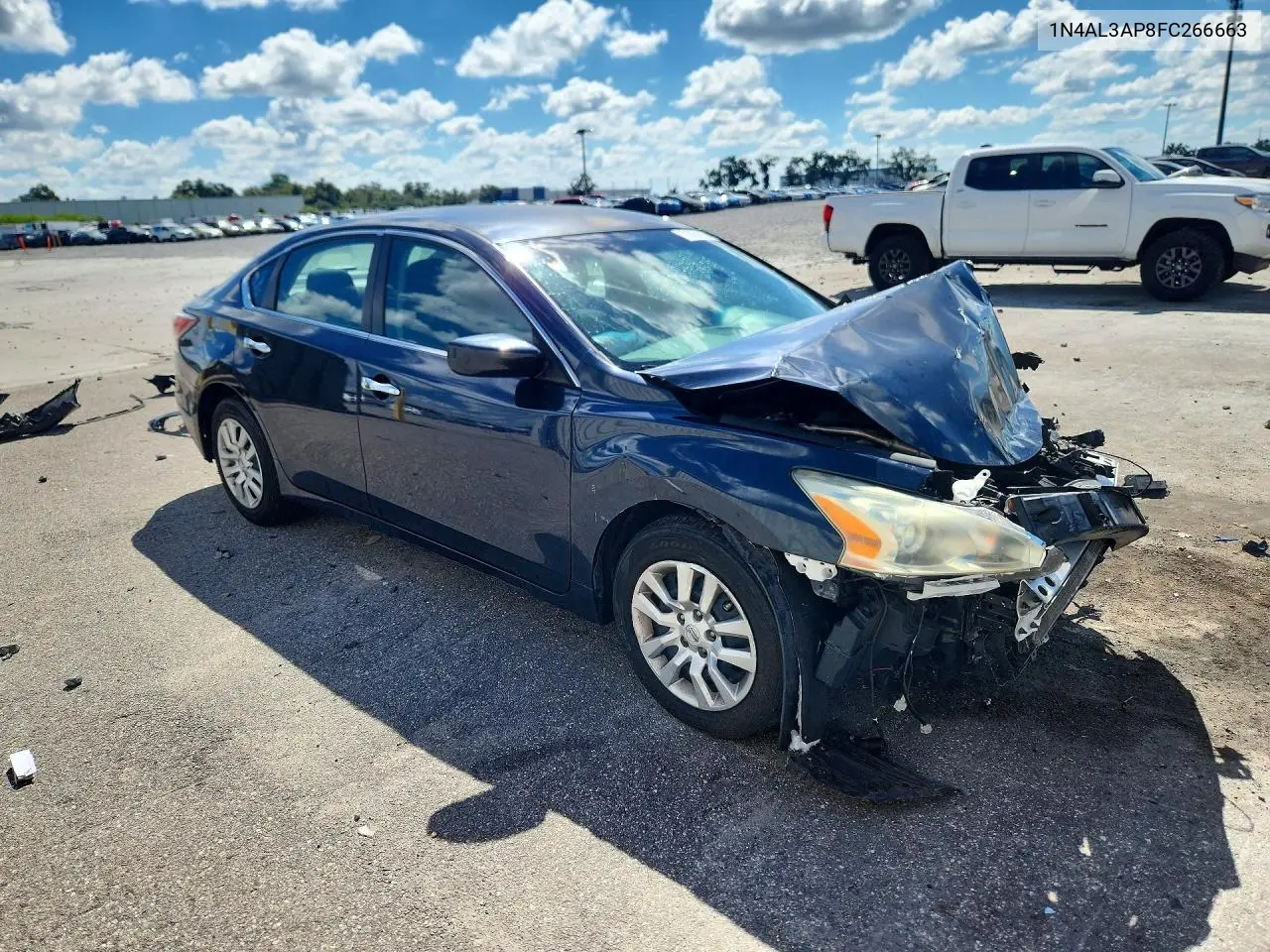 2015 NISSAN ALTIMA VIN 1N4AL3AP8FC266663 — фото 4